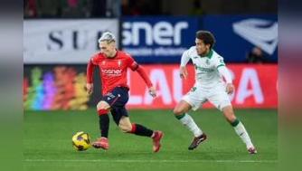 2025年03月17日 西甲-布迪米尔点射特拉茨双响 赫塔费客场2-1逆转奥萨苏纳