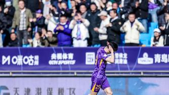 2025年03月29日 2红牌！九人海牛0-1津门虎！金洋洋、林创益飞铲吃直红 罗斯制胜