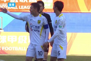 2025年03月30日 中甲-广东广州豹2-0大连鲲城取两连胜 梁学铭破门杨浩传射建功