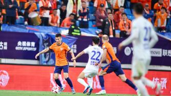 2025年04月02日 憾失连胜！英博1-1海牛 朱鹏宇造点马莱莱99分钟失点 海牛4轮不胜