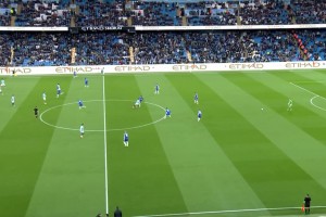 2025年04月03日 先赛升第四！曼城2-0莱斯特城 格拉利什闪击马尔穆什破门