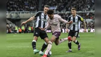 2025年04月03日 英超-伊萨克破门托纳利轰神仙球 纽卡斯尔联2-1布伦特福德