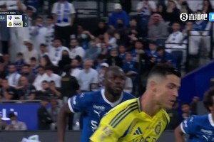 2025年04月05日 利雅得胜利3-1新月先赛距榜首7分 C罗打进生涯第931球哈桑世界波