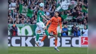 2025年04月06日 德甲-伯克破门施密德建功 不莱梅2-0法兰克福