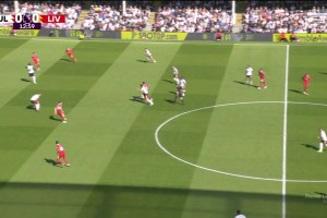 2025年04月06日 赛季联赛第2败！利物浦2-3富勒姆仍11分领跑 红军后防集体梦游