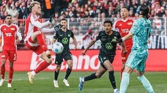 2025年04月07日 德甲-霍勒巴赫破门制胜 柏林联合1-0沃尔夫斯堡联赛两连胜