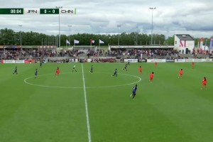 2025年04月21日 蒙太古杯决赛-叶欣怡失单刀 中国U16女足0-1不敌日本