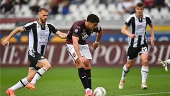 2025年04月24日 意甲-亚当斯破门阿里-登贝莱替补建功 都灵2-0乌迪内斯