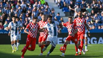 2025年04月25日 西甲-穆尼尔补时扳平 十人莱加内斯1-1赫罗纳