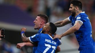 2025年04月26日 惨案！利雅得新月7-0光州FC晋级四强 米神一射二传米林传射建功