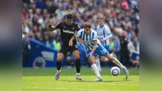 2025年04月27日 英超-三笘薰头球破门巴莱巴绝杀 布莱顿3分钟2球3-2西汉姆联