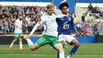 2025年04月27日 法甲-莫雷拉埃梅加均传射建功 斯特拉斯堡3-1圣埃蒂安