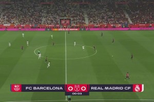 2025年04月27日 三杀！巴萨加时3-2皇马夺第32座国王杯 孔德116分钟远射绝杀