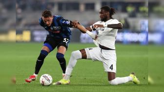 2025年04月28日 意甲-亚特兰大1-1莱切仍居第三 雷特吉点射破门+中柱夸德拉多造点