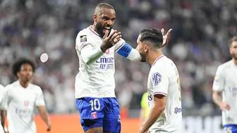 2025年05月18日 法甲-拉卡泽特梅开二度 里昂2-0昂热进入欧协联附加赛区