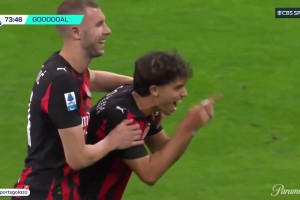 2025年05月25日 赛季收官！米兰2-0蒙扎先赛排第7 菲利克斯任意球破门加比亚建功