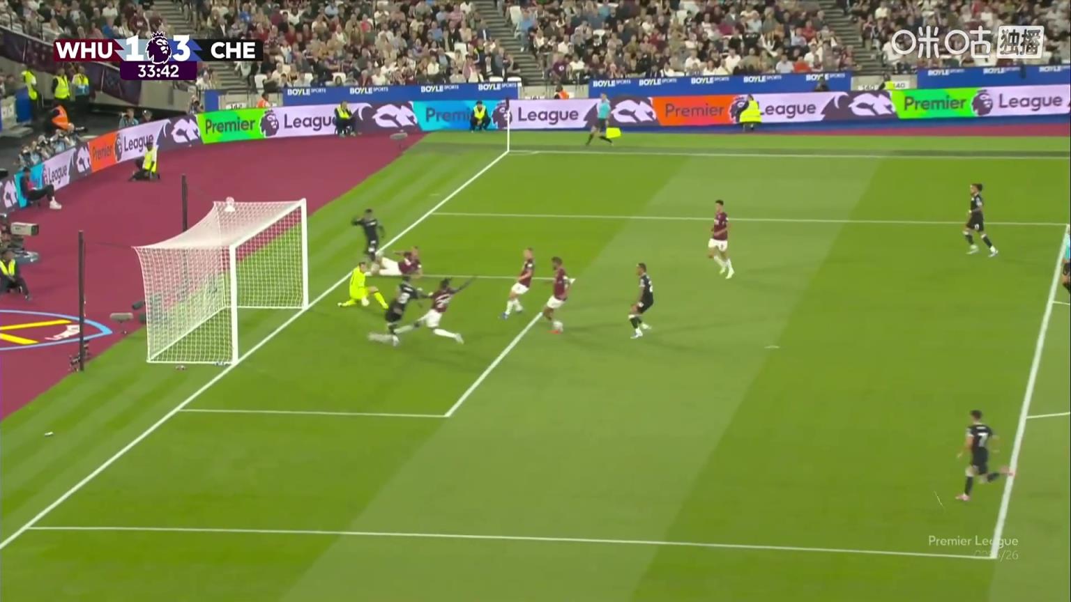 【集锦】英超-佩德罗1射2传恩佐&凯塞多建功 切尔西5-1西汉姆联