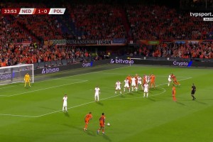 2025年09月05日 两队同积7分！荷兰1-1波兰 邓弗里斯破门德佩助攻卡什80分钟扳平