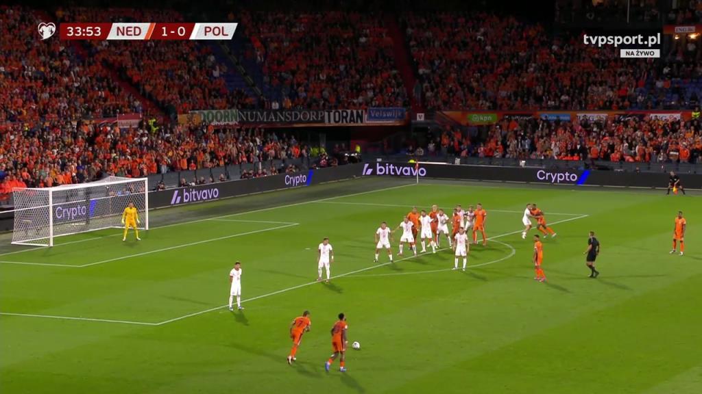 【集锦】世预赛-邓弗里斯破门德佩助攻卡什扳平 荷兰1-1波兰