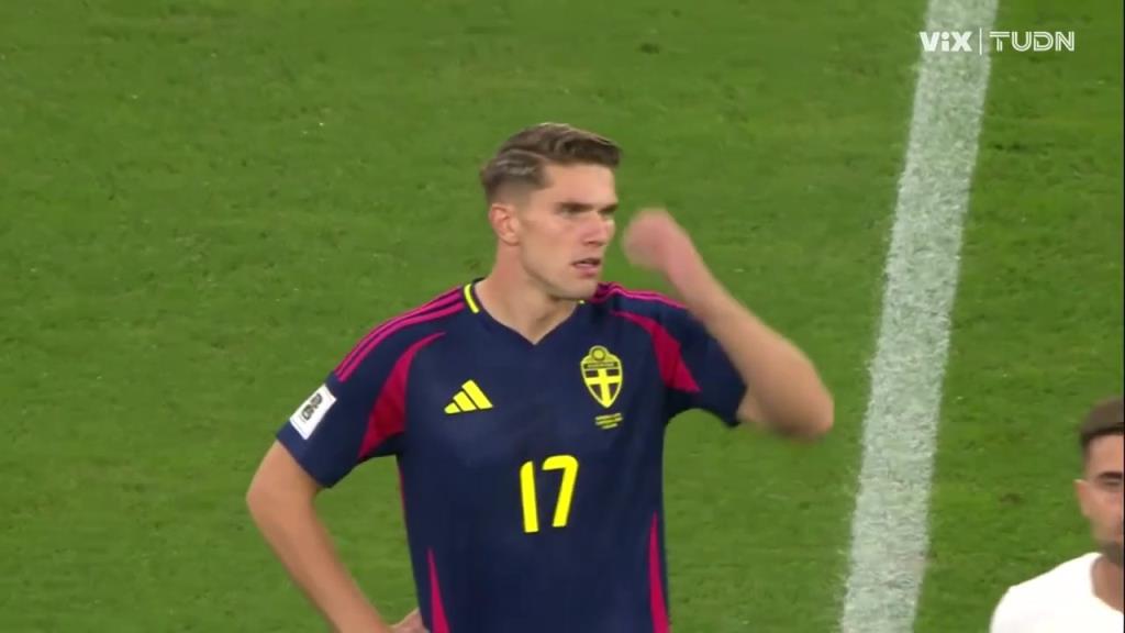 【集锦】世预赛-约克雷斯助攻伊萨克未登场 瑞典2-2斯洛文尼亚