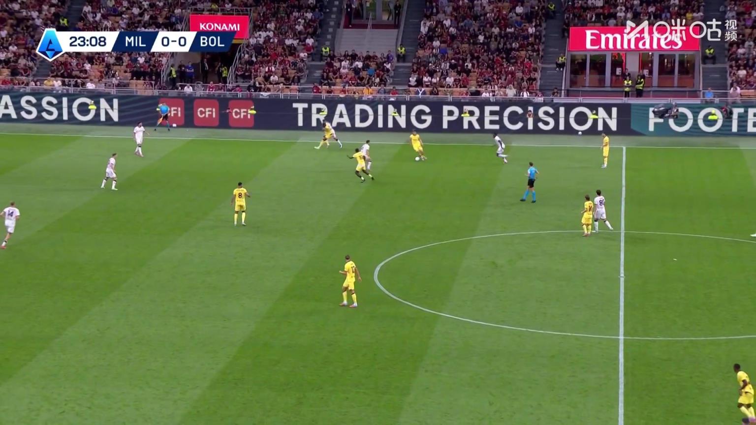 门柱单防！埃斯图皮尼安晃开角度施射击中立柱